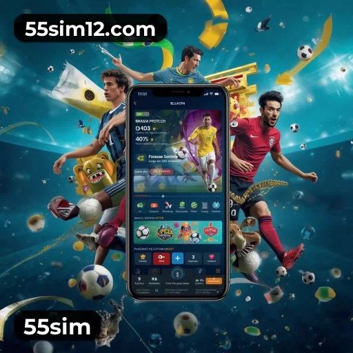 55sim tela de login